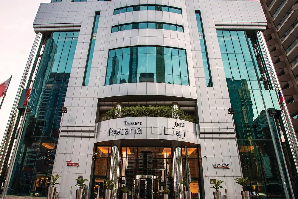 نمای هتل تاورز روتانا دبی